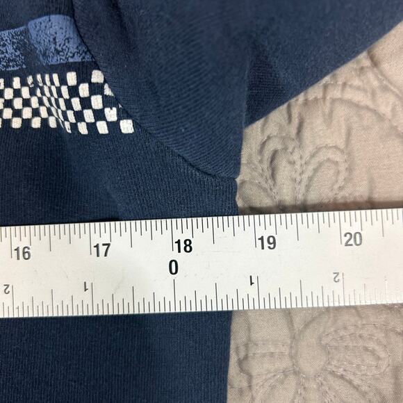 Quiksilver Men's M Hoodie Blue Poly Cotton Blend Quiksilver Boardriding Apparel - Picture 7 of 11